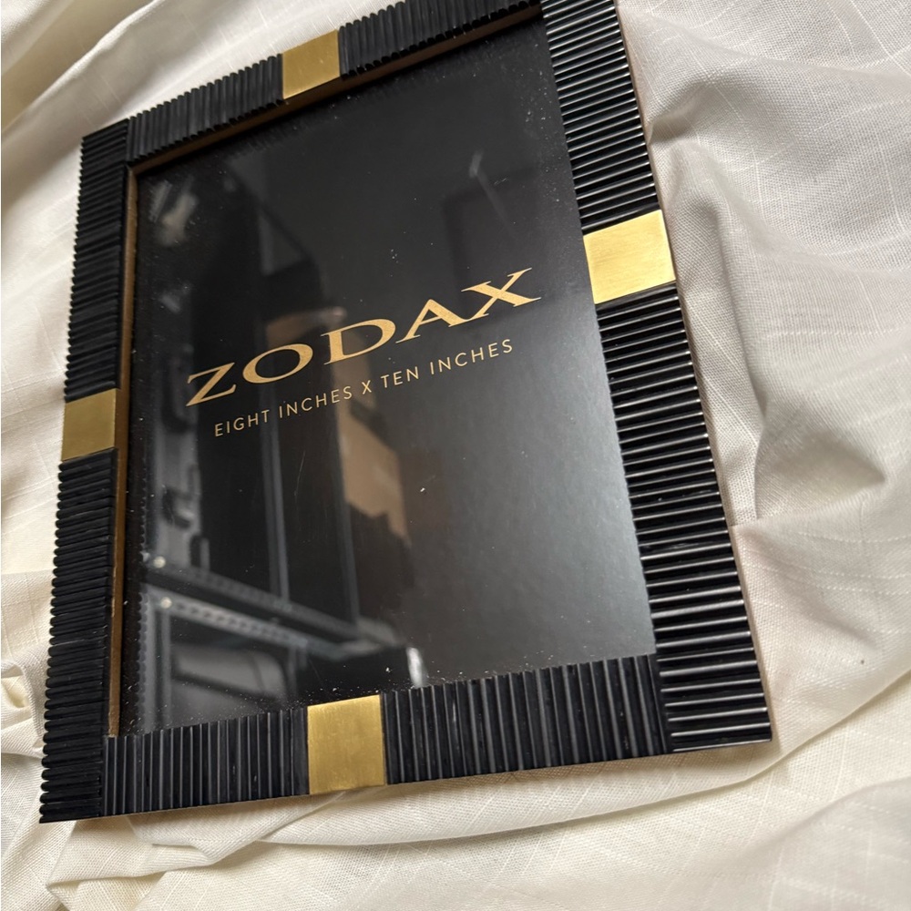 Zodax Black and Gold Picture Frame - Picture 2 of 3